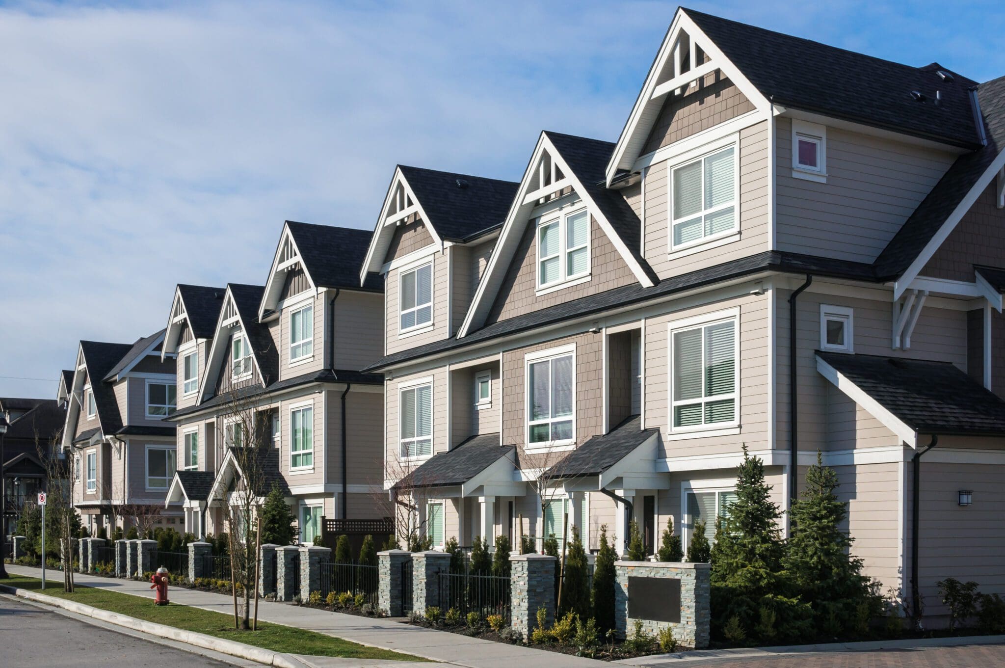 Modern Townhouses Boston Financial Affordable Housing